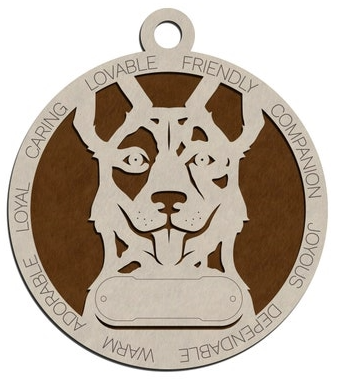 Cattle Dog Ornament #63