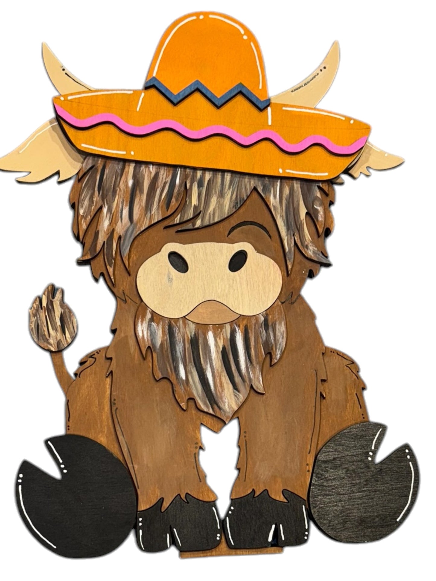 Sombrero Hat for Highland Cow