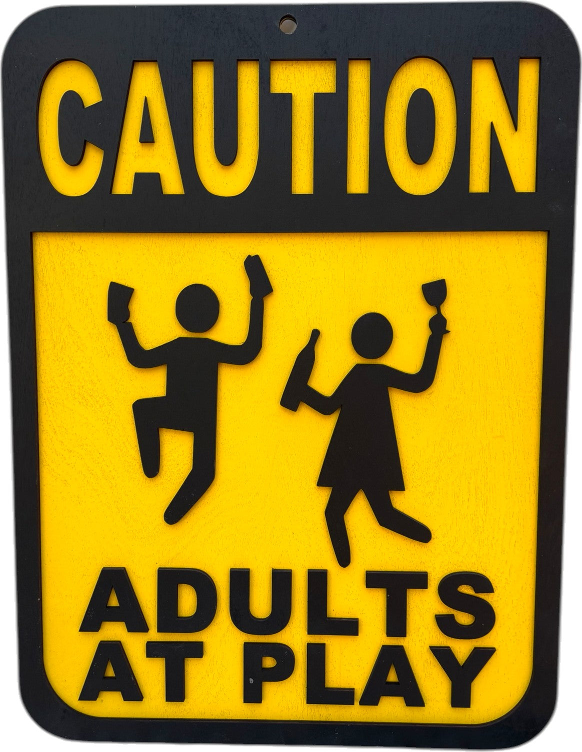 Caution Adults at Play