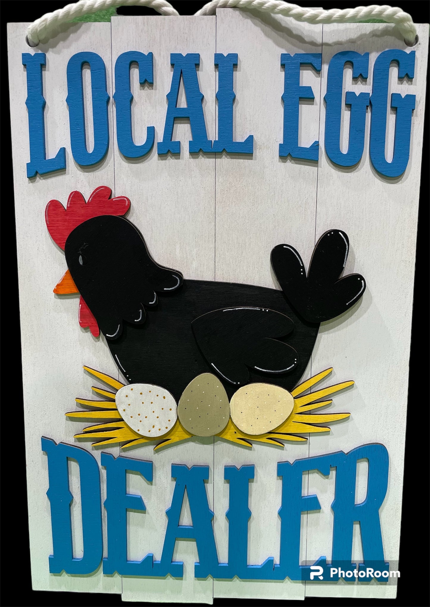 Local Egg Dealer sign