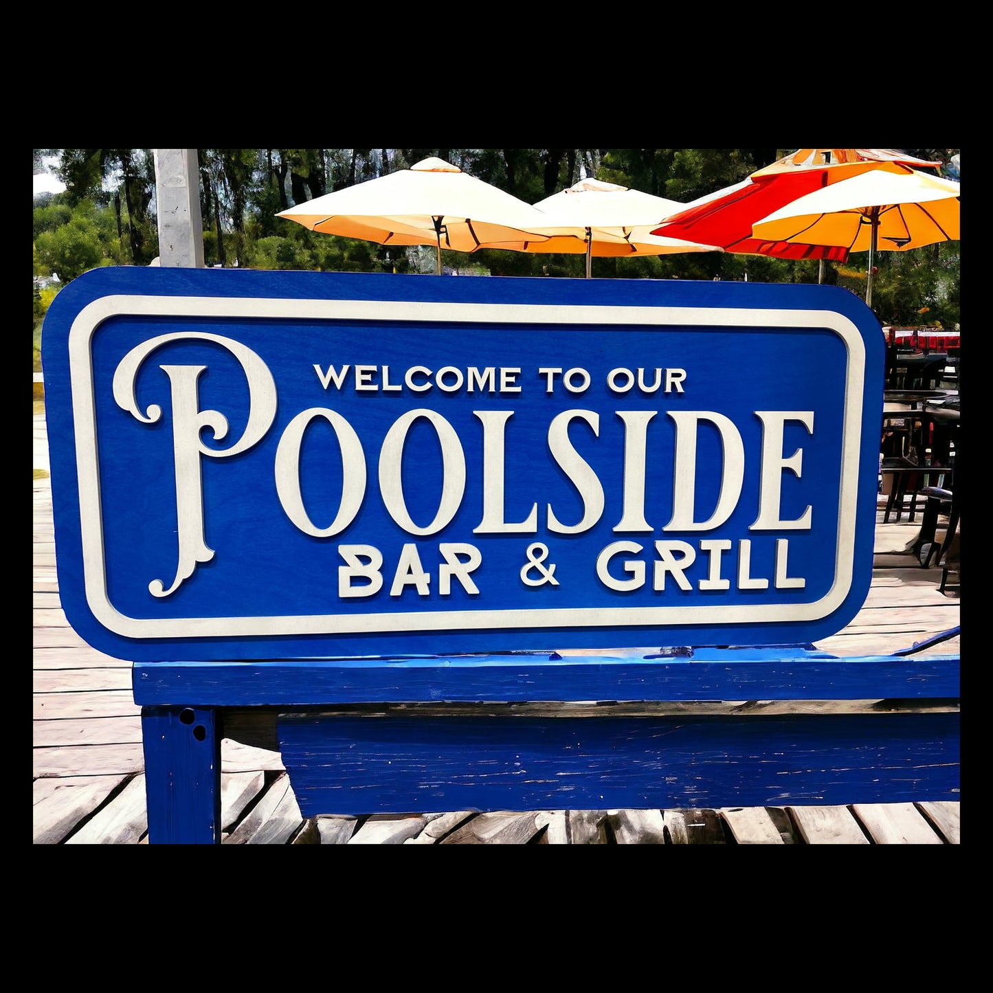 Welcome to our Poolside Bar and Grill
