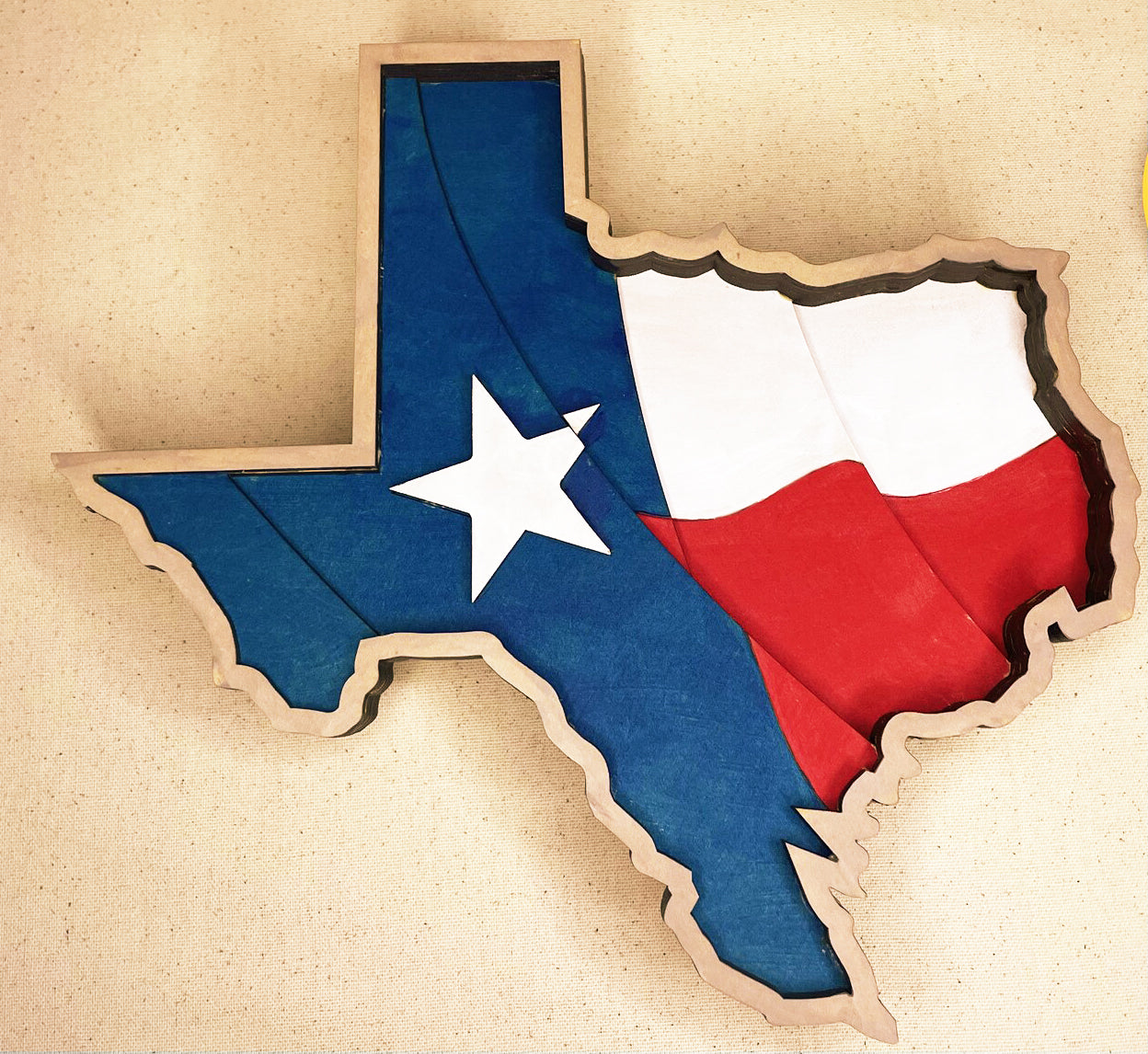 Texas Flag 3D