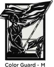 Color Guard Sign Personalized*