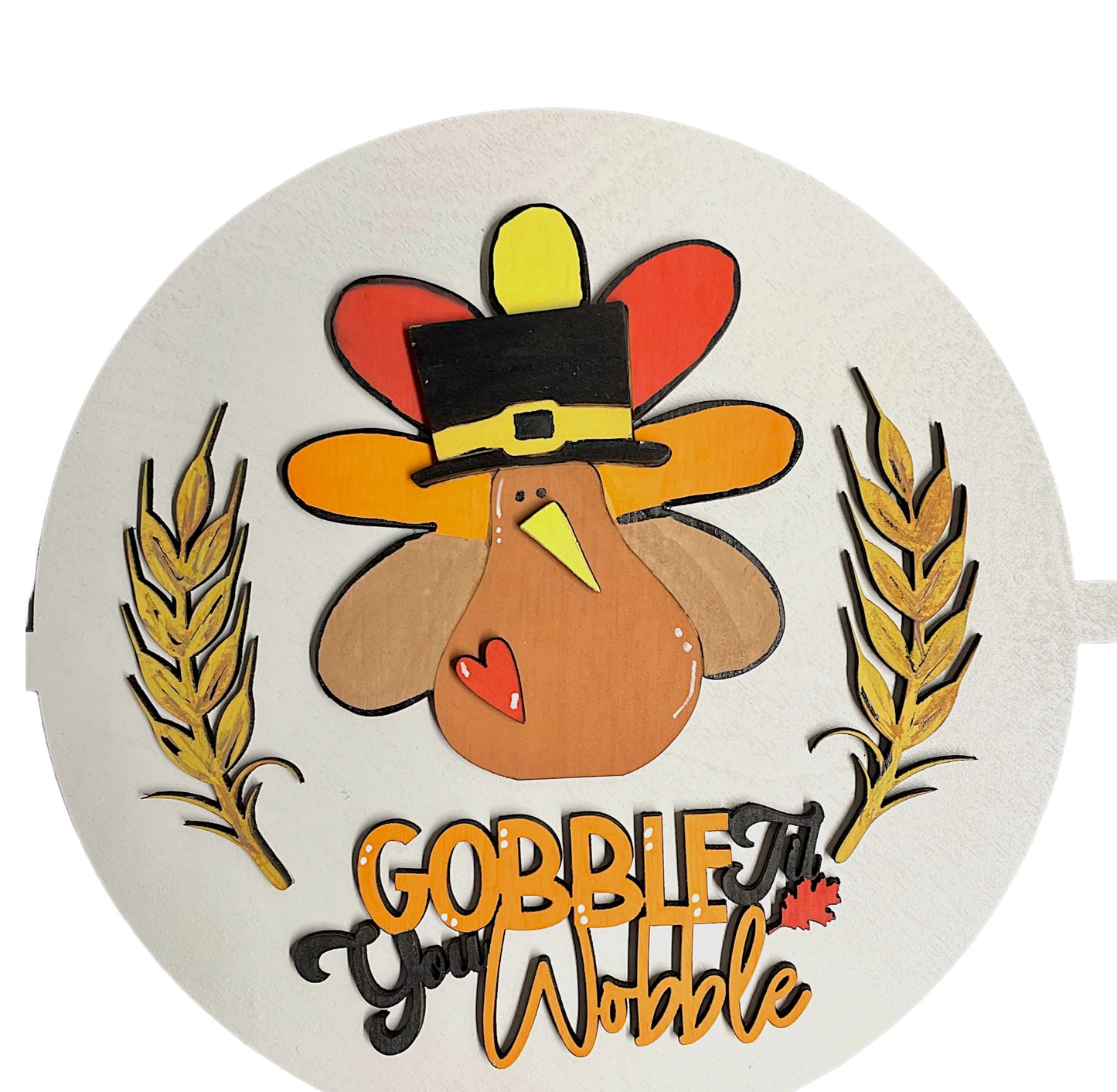 Gobble Til You Wobble insert - #123