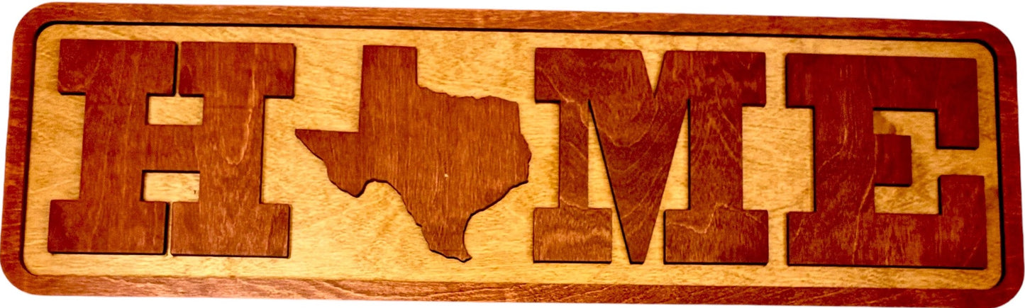 Home Texas Sign