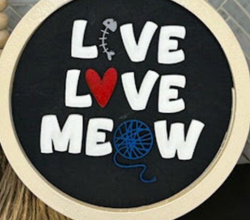 Live Love Meow - #304
