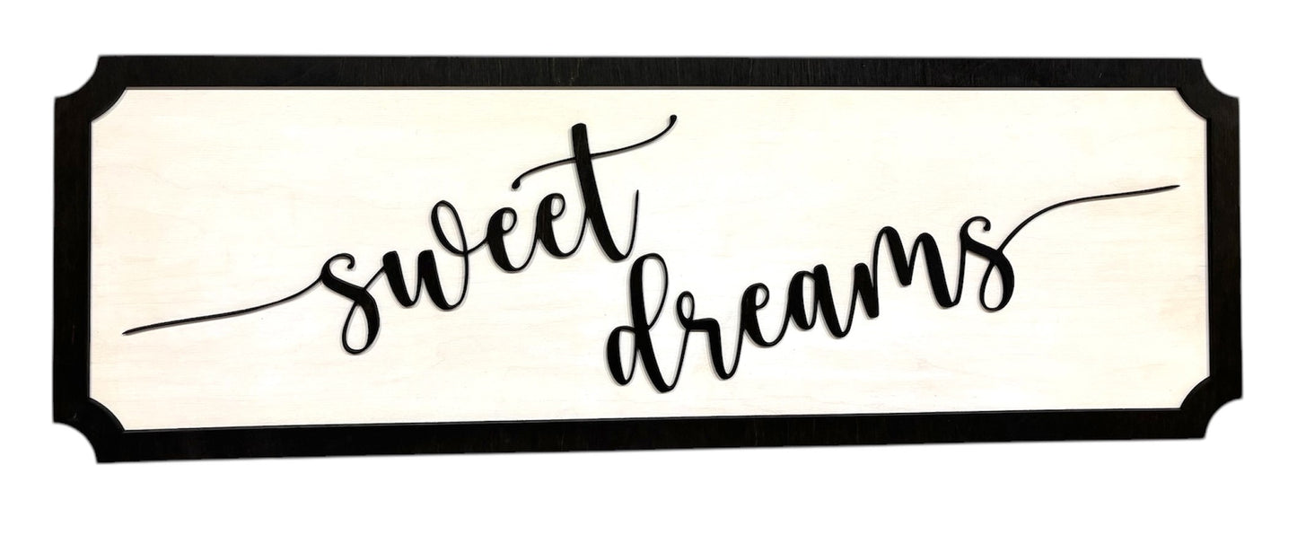Sweet Dreams sign