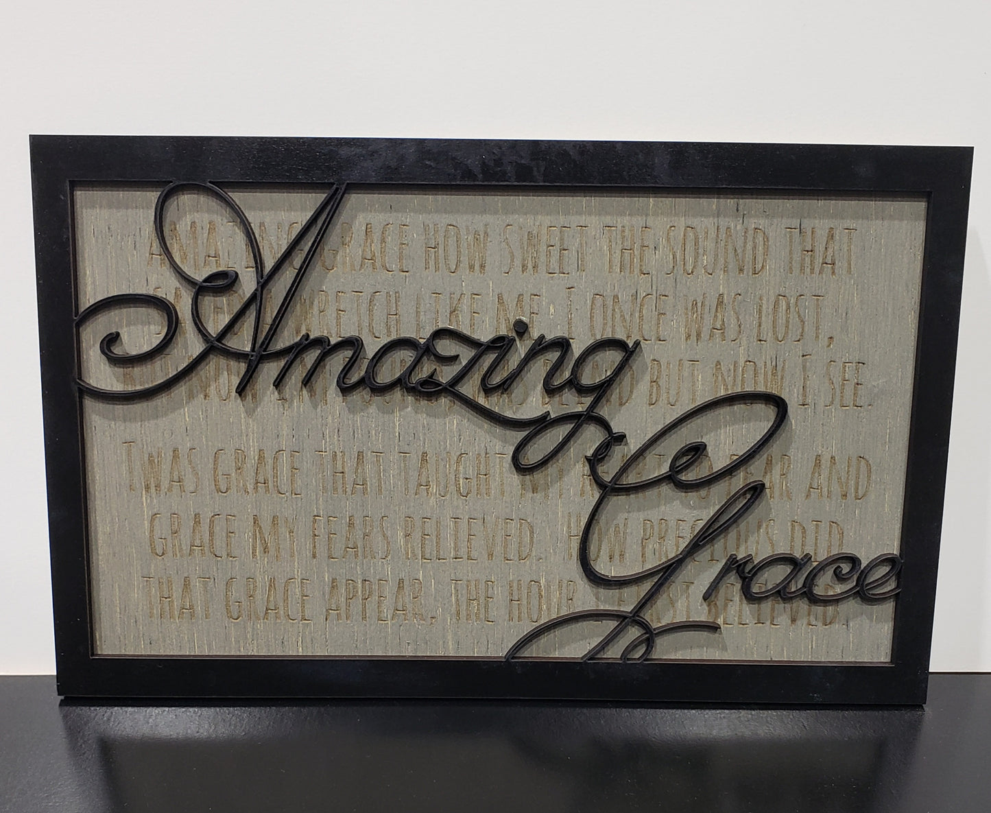 Amazing Grace Wall Sign
