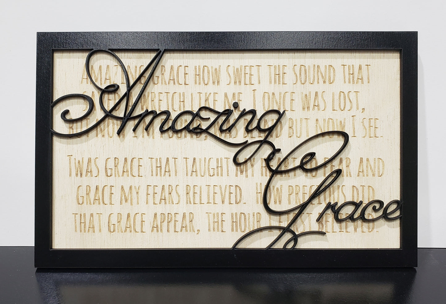 Amazing Grace Wall Sign