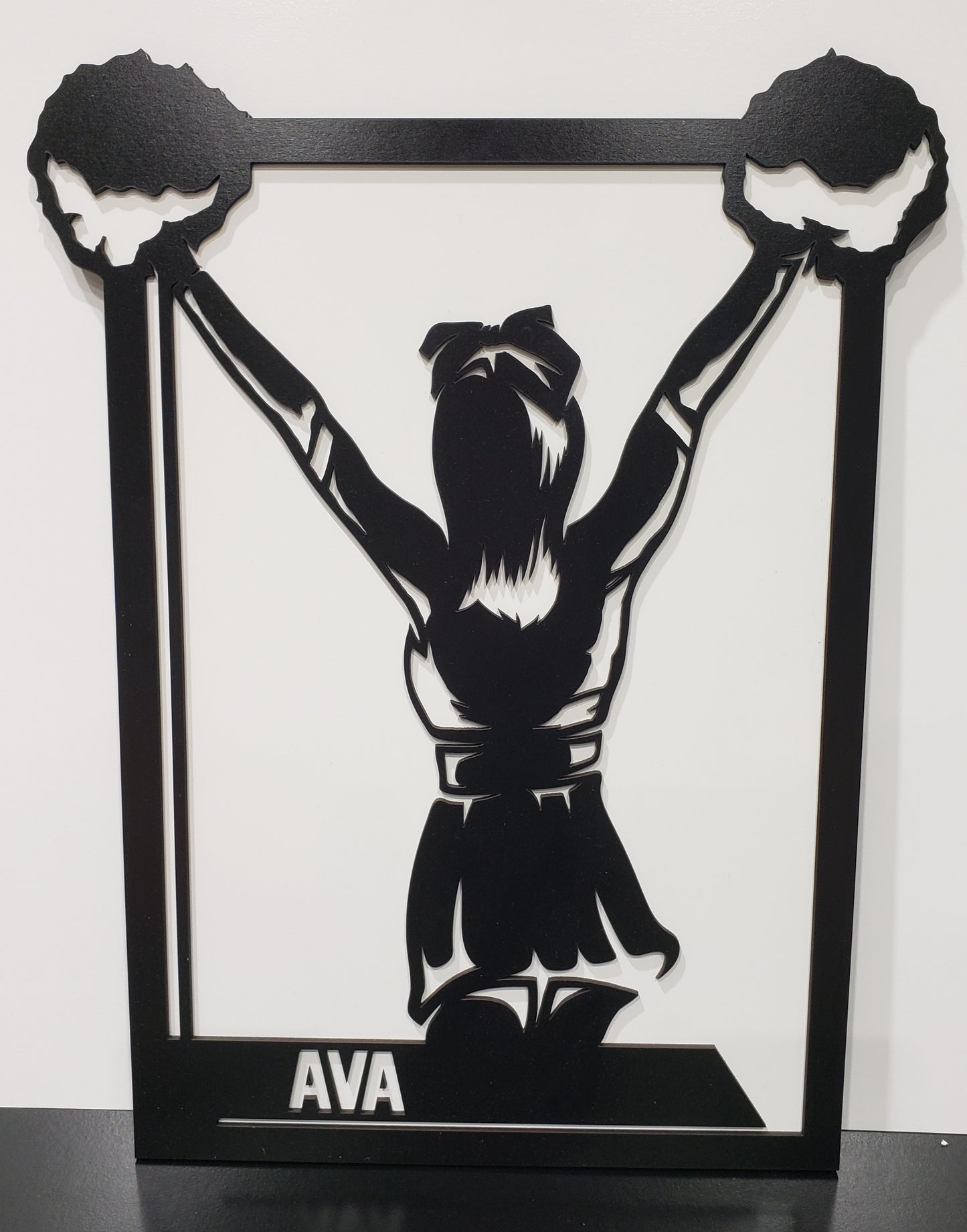 Cheerleader Wall Sign