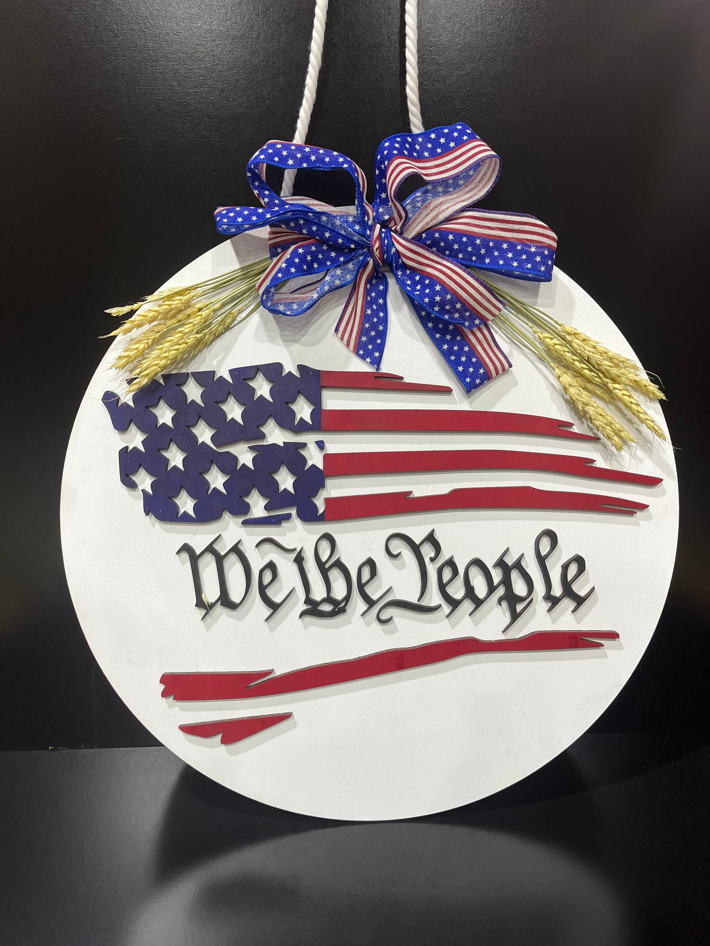 We The People Door Hanger