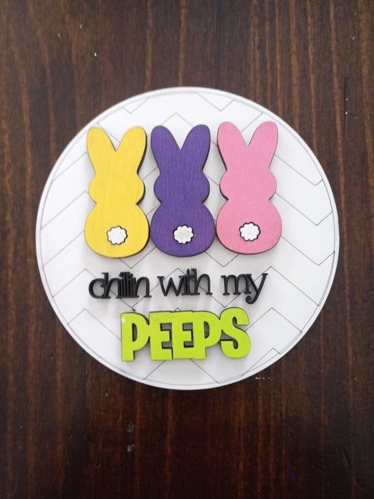 Easter/Chillin with my Peeps Insert #6
