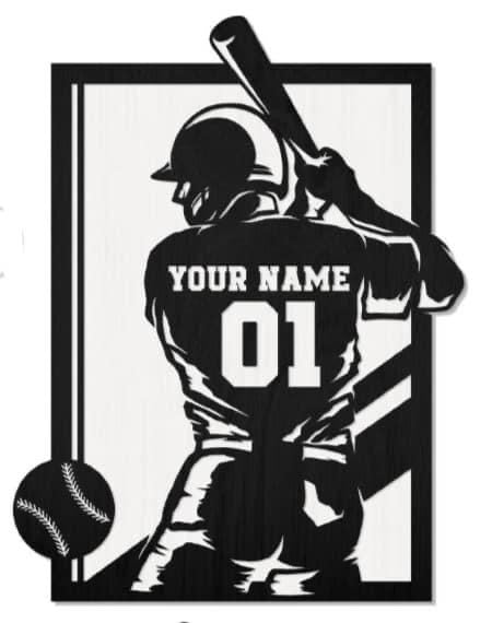 Sport Wall Signs (Football, band, all sports) Personalized*