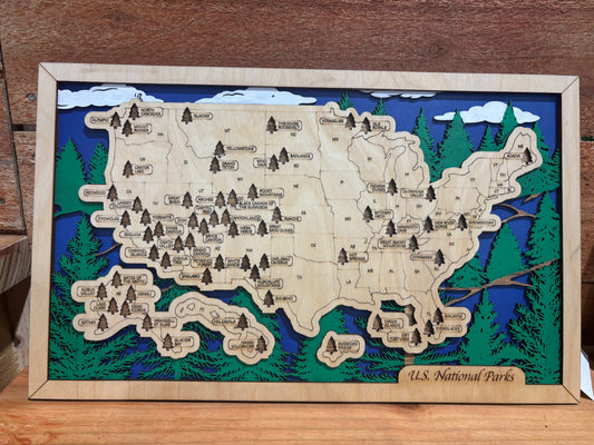 National Park Map