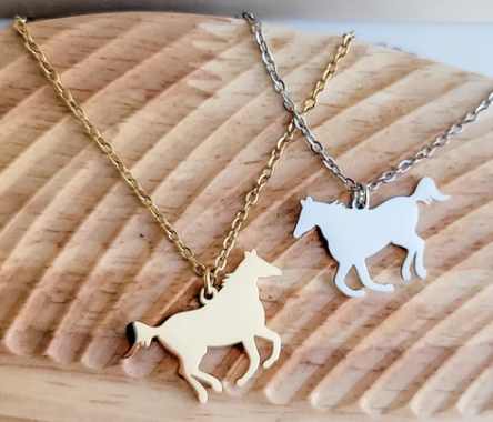 Horse Pendant Necklace