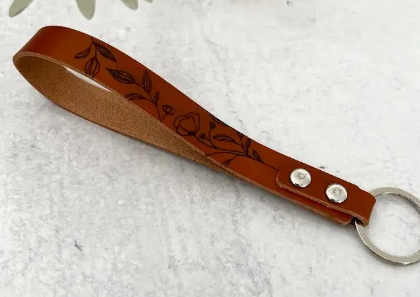 Leather Wristlet