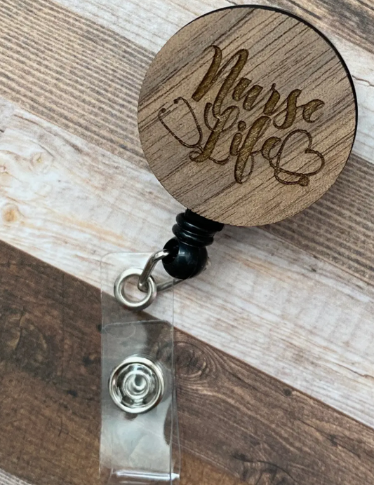Retractable ID Holder