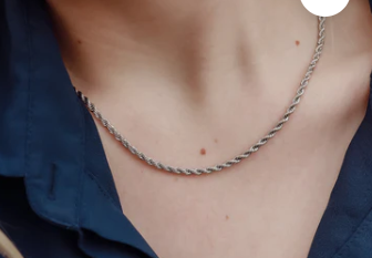 Rope Chain Necklace- 02mm