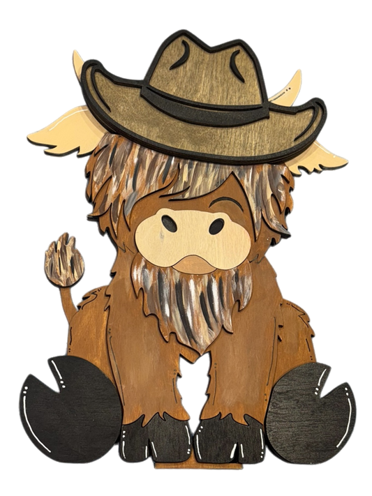 Cowboy Hat for Highland Cow