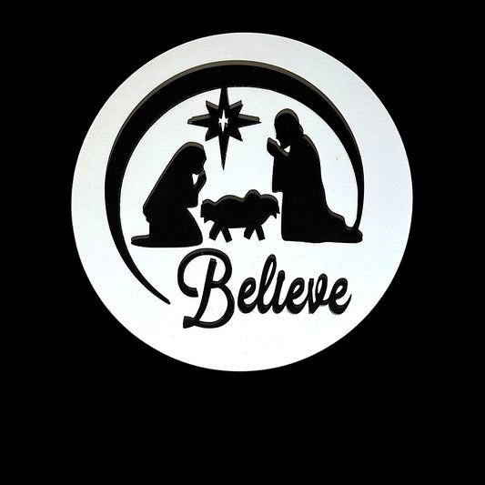Believe insert
