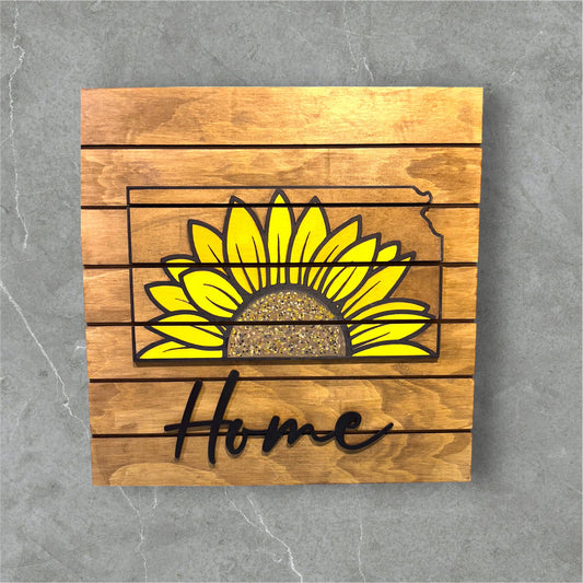 Kansas Pallet Home Sign