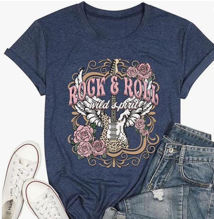 Rock N Roll Wild Spirit T-shirt