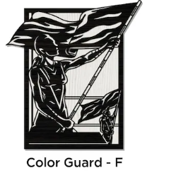 Color Guard Sign Personalized*