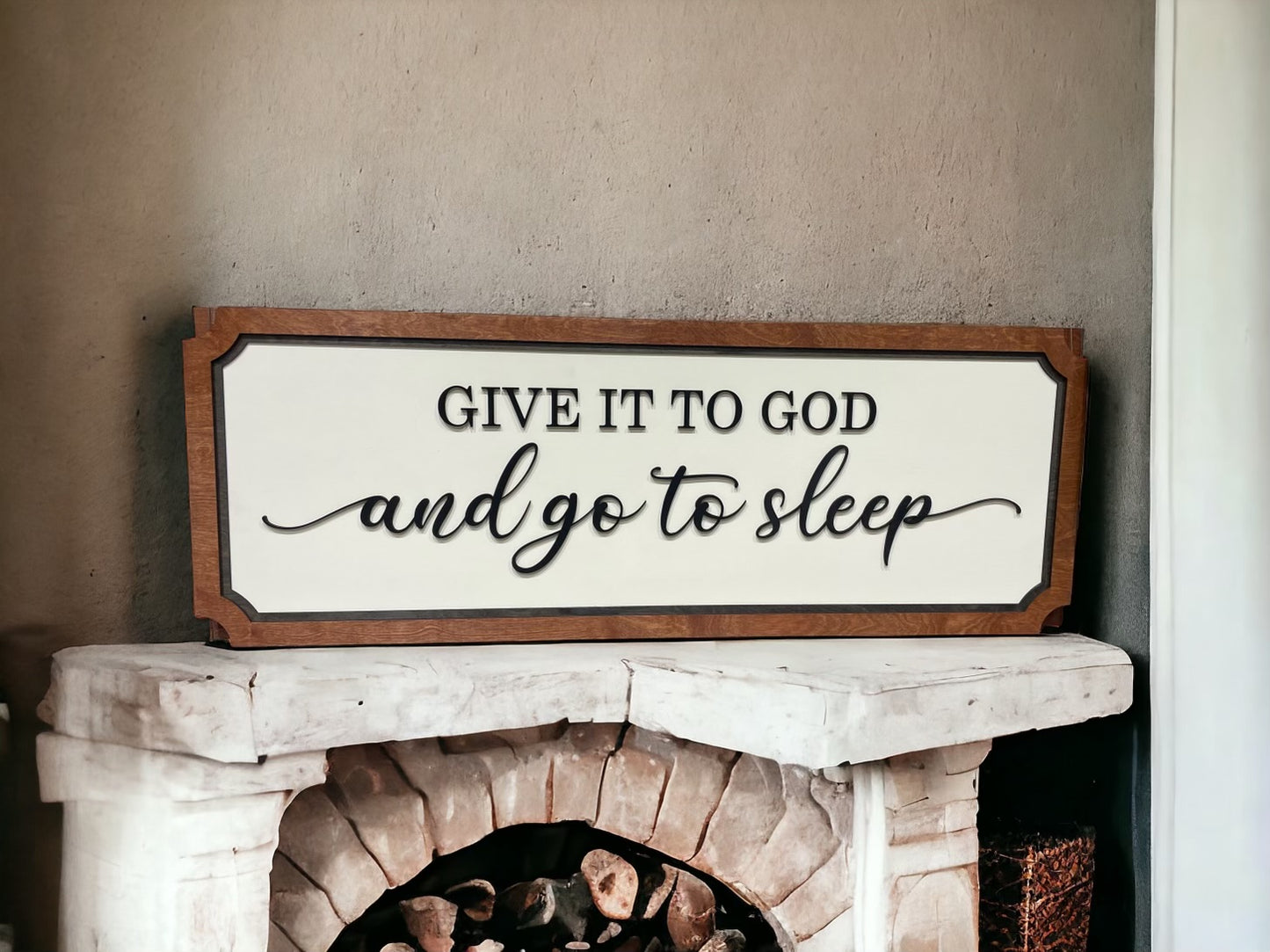 Give it to God Wall Sign