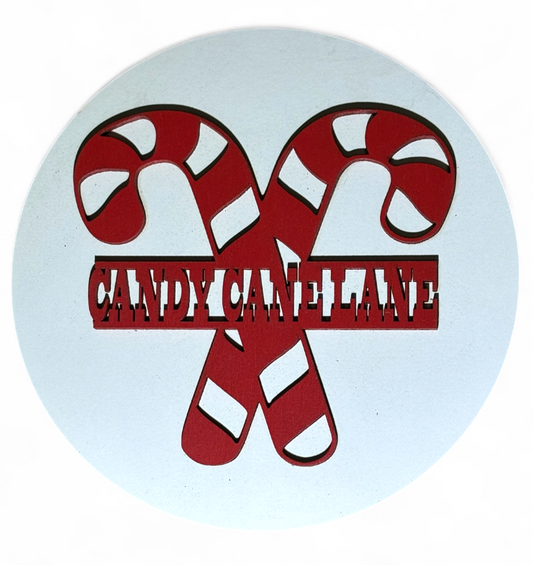 Candy Cane Lane Insert