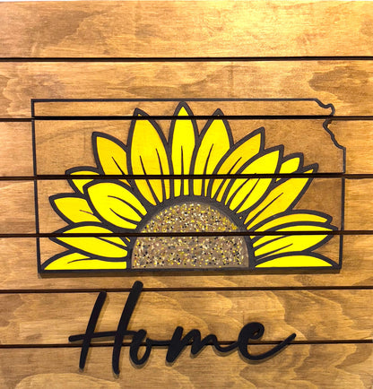 Kansas Pallet Home Sign