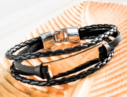 Triple Cord Men's Bracelet
