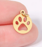Paw Print Charm