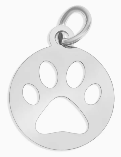 Paw Print Charm