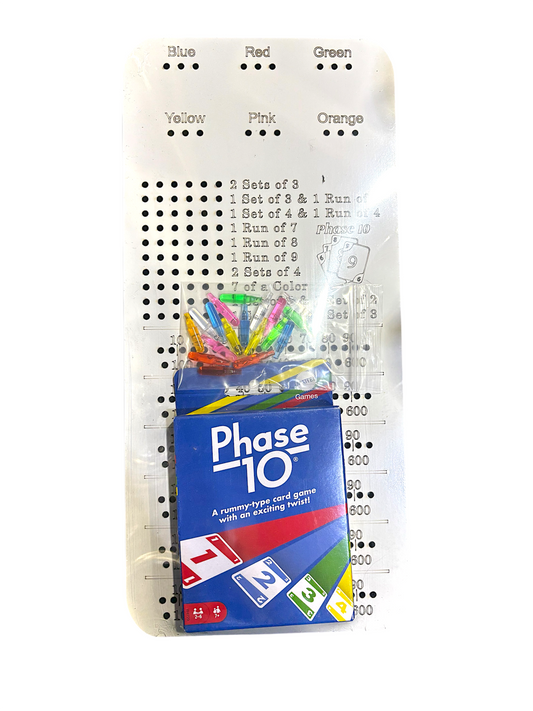 Phase 10 Scoreboard