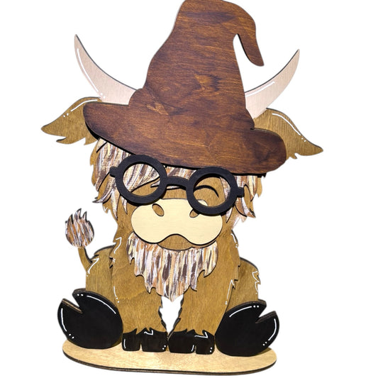 Wizard Hat for Highland Cow - Magical Interchangeable Add-on