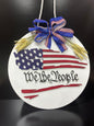 We The People Door Hanger